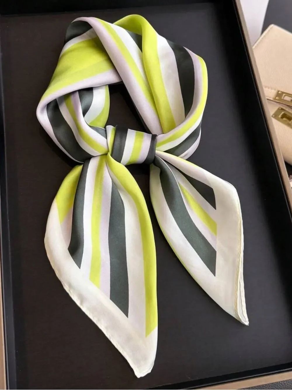 Striped Scarf S165